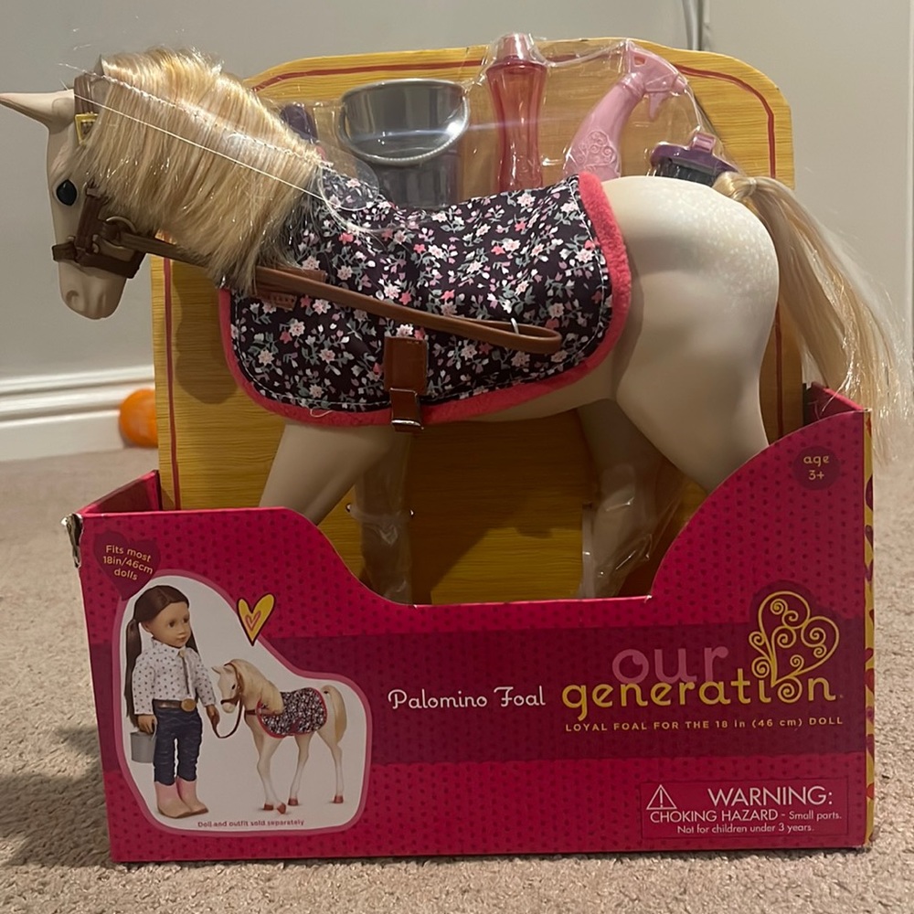Our generation palomino foal